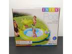 Intex Gator Spray Inflatable Kiddie Pool Ages 2+ 78in x 63in