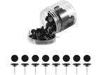 KINBOM 150Pcs Push Pins, Plastic Head Thumb Tacks Steel Push