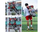 Soccer Target Goal Net and Soccer Ball Bag 3 in 1 Top Bins