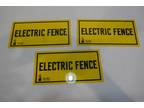 Dare Products 1614-3 Double Sided Yellow Plastic Electric