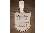 Mystic Rock Golf Club at Falling Rock Golf Tag Vintage