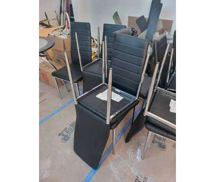 Qty 4 Glass Tables and 4 Chairs per Table is a Tables &amp; Stands for Sale in Miami FL