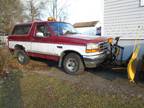 1995 Bronco with Meyers Plow