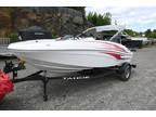 2023 Tahoe T16 White / Red Graphics 75 hp Boat for Sale