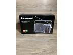 New Panasonic RF-2400D Portable FM/AM Radio with AFC Tuner