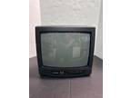 Vintage Sylvania 6413TE 13" CRT Color TV - Tested Working