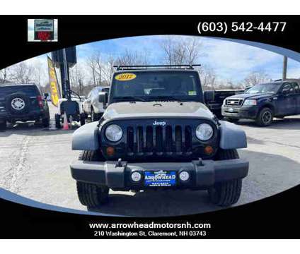 2012 Jeep Wrangler for sale is a Black 2012 Jeep Wrangler Car for Sale in Claremont NH