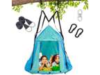 40" Hanging Tent Tree Swing Web Kids Adults Outdoor Hammock