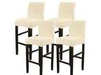 SearchI Stretch Bar Stool Covers Set of 4Stretch Removable