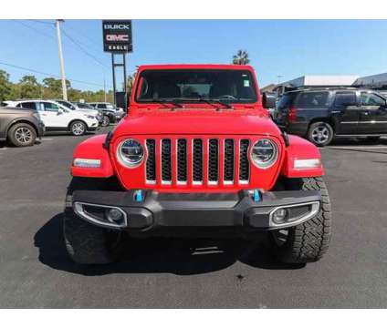 2022 Jeep Wrangler Unlimited Sahara 4xe is a Red 2022 Jeep Wrangler Unlimited Car for Sale in Homosassa FL