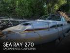 1987 Sea Ray 270 Boat for Sale