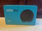 Amazon Echo Dot (4th Gen.) Smart Speaker - Charcoal NEW!