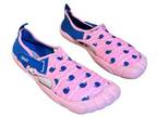 Newts Water Shoes Pink With Blue Whales Size 4/5 Womens