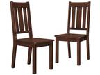 Dining Chair Kitchen Furniture Sturdy Seating Mission-Style