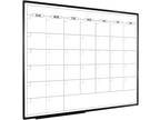 Dry Erase Calendar Whiteboard - Magnetic White Board