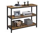 Console Table Industrial Living Room Furniture Adjustable