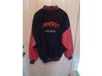 Amherst New York- Hockey Jacket- Wool Blend with Leather