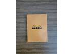 Rhodia Staplebound Blank Notebook Size 8-1/4" x 6"