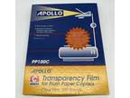 Apollo PP100C Transparency Film Plain Paper Copiers 100