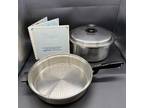 Vintage PERMANENT 5-Ply Stainless 11" Skillet Dutch Oven Lid
