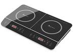 Double Induction Cooktop 2 Burner Portable Countertop Cooker