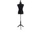Female Mannequin Torso Dress Form Display W/ Tripod Stand