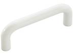 Hickory Hardware P813-W White Zinc Midway Cabinet Pull 3/8 W