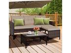 3 Piece Patio Outdoor Furniture Set Lounge Garden - Opportunity!