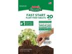 Jobes 7920 13.5 oz. Natural Fast Start Fertilizer Tablet 20