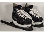 ITECH 2500 RPM Ice Hockey Skates D Width Youth Size 10 Black