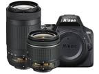 Nikon D3500 DSLR Camera with 18-55mm and 70-300mm Lenses -
