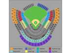2 tickets Mets vs Dodgers WEDNESDAY 4/19 Section 1RS Row B