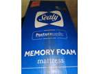 Sealy 12" Medium Posturepedic Gel Memory Foam CAL-KING size