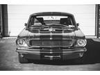 1965 Ford Mustang Fastback 5-Speed Supercharged 4.6L-Powered Gray Paint Blue