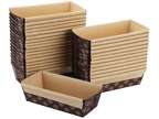 Lawei 30 Pack Paper Loaf Pans Disposable Paper Baking Loft