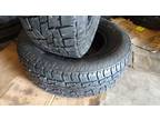 245/75r16 Back Contry All Terrain Pair of Two Used Tires