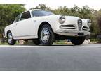 1956 Alfa Romeo Giulietta Sprint White and Navy Blue Upholstery