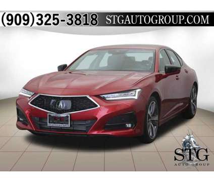 2021 Acura TLX Advance is a Red 2021 Acura TLX Sedan in Montclair CA