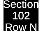 2 Tickets Counting Crows & Dashboard Confessional 8/12/23