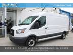 2017 Ford Transit Cargo Van T-150 148" Med Rf 8600 GVWR Sliding RH Dr for sale