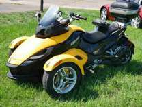 2008 can-am spyder 27814 miles