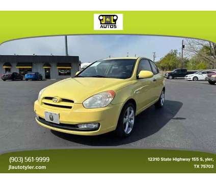 2009 Hyundai Accent for sale is a Yellow 2009 Hyundai Accent Car for Sale in Tyler TX