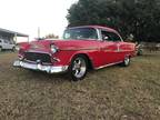 1955 Chevrolet Bel Air 55 Hardtop leather 5.7 liter fuel injected V8 OD auto ps