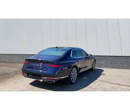 2023 Genesis G90 3.5T e-SC AWD is a Blue 2023 Genesis G90 Sedan in Stamford CT