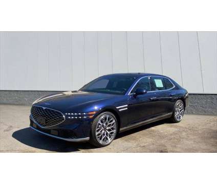 2023 Genesis G90 3.5T e-SC AWD is a Blue 2023 Genesis G90 Sedan in Stamford CT