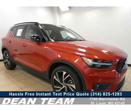 2021 Volvo XC40 R-Design is a Red 2021 Volvo XC40 Car for Sale in Saint Louis MO