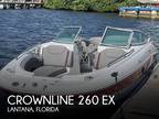 2004 Crownline 260 EX Boat for Sale
