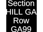 2 Tickets Willie Nelson & Jelly Roll 5/27/23 Mount Pleasant