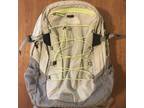 Northface Borealis backpack Dark/light Grey With Lime Green