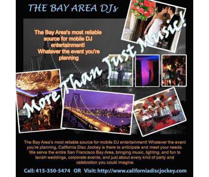 Bay Area DJ is a Event Planners service in San Francisco CA